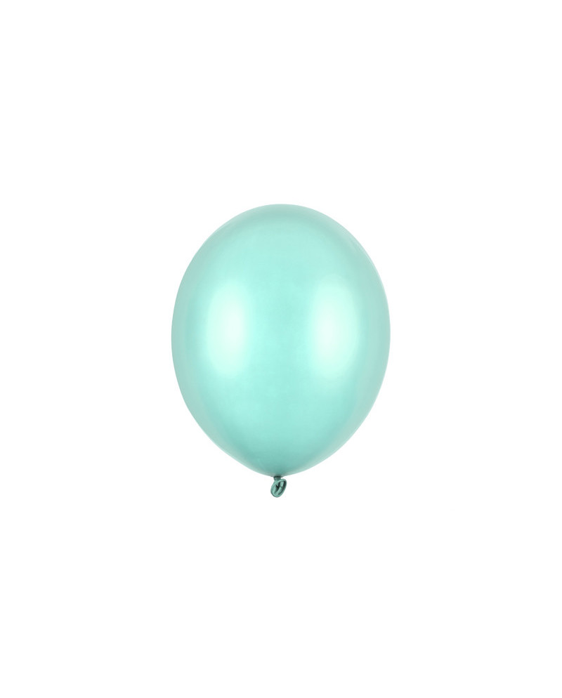 Balony Strong 23cm, Metallic Mint Green (1 op. / 100 szt.)