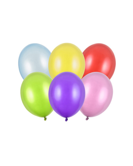 Balony Strong 27cm, Metallic Mix (1 op. / 100 szt.)