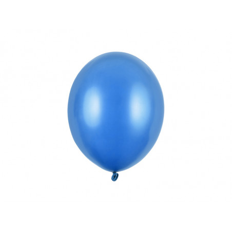 Balony Strong 27cm, Metallic Corn. Blue (1 op. / 100 szt.)