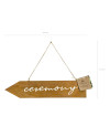 Drewniany drogowskaz  Ceremony, 36x7,5cm