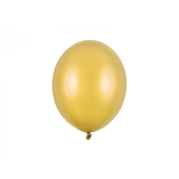 Balony Strong 27cm, Metallic Gold (1 op. / 100 szt.)