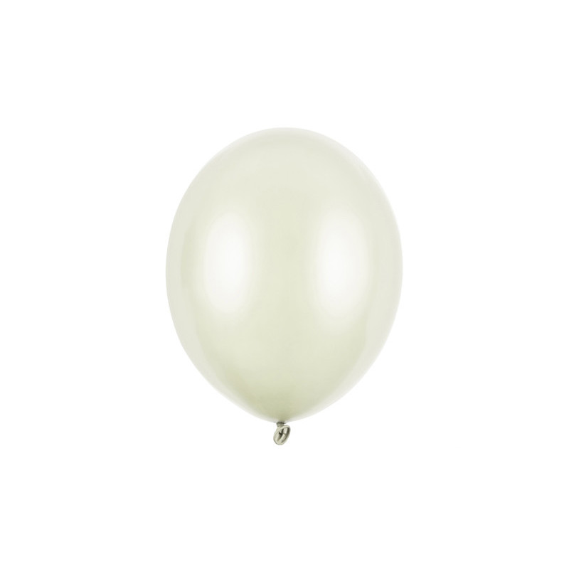 Balony Strong 27cm, Metallic Light Cream (1 op. / 100 szt.)
