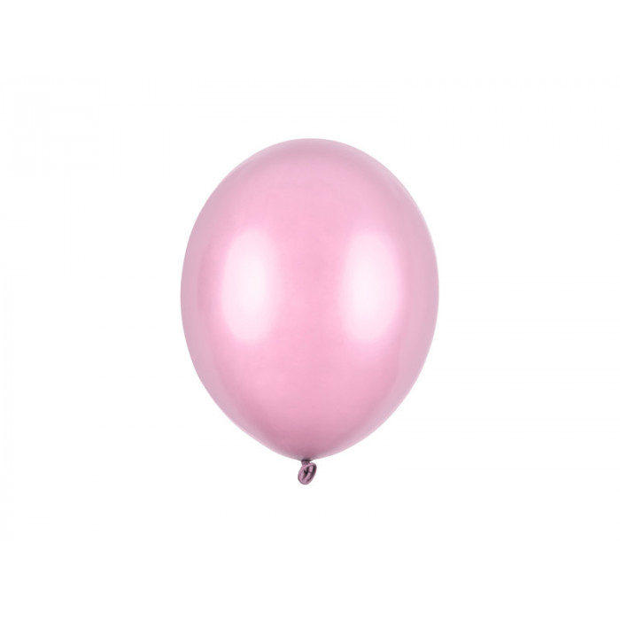 Balony Strong 27cm, Metallic Candy Pink (1 op. / 100 szt.)