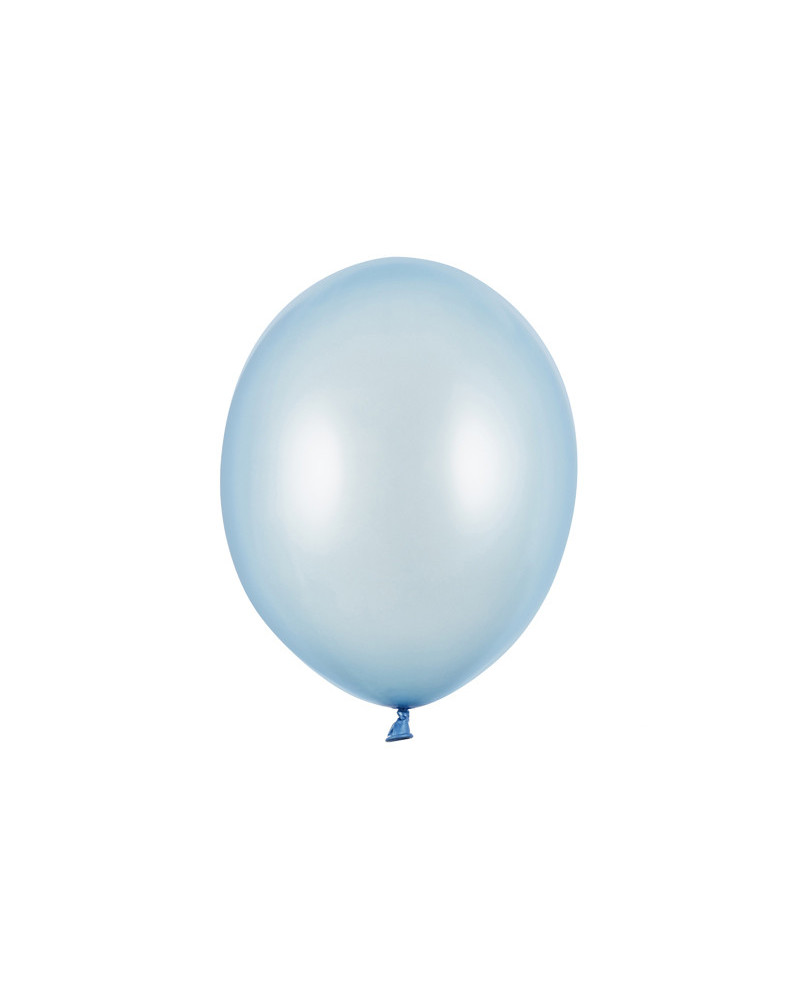 Balony Strong 30cm, Metallic Baby Blue (1 op. / 100 szt.)