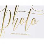 Album na zdjęcia Precious moments, 20x24,5cm, biały, 22 kartki