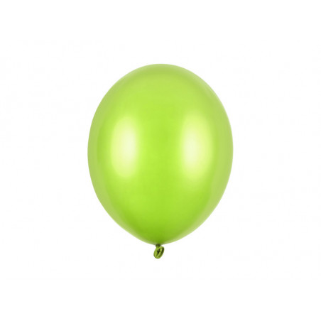 Balony Strong 30cm, Metallic Lime Green (1 op. / 100 szt.)