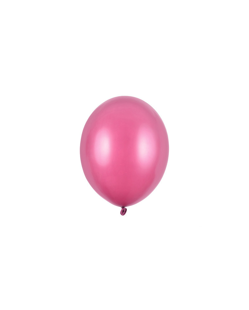 Balony Strong 12cm, Metallic Hot Pink (1 op. / 100 szt.)