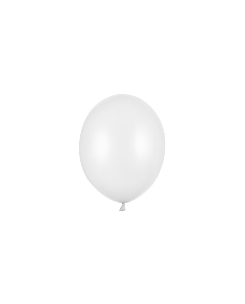 Balony Strong 12cm, Metallic Pure White (1 op. / 100 szt.)