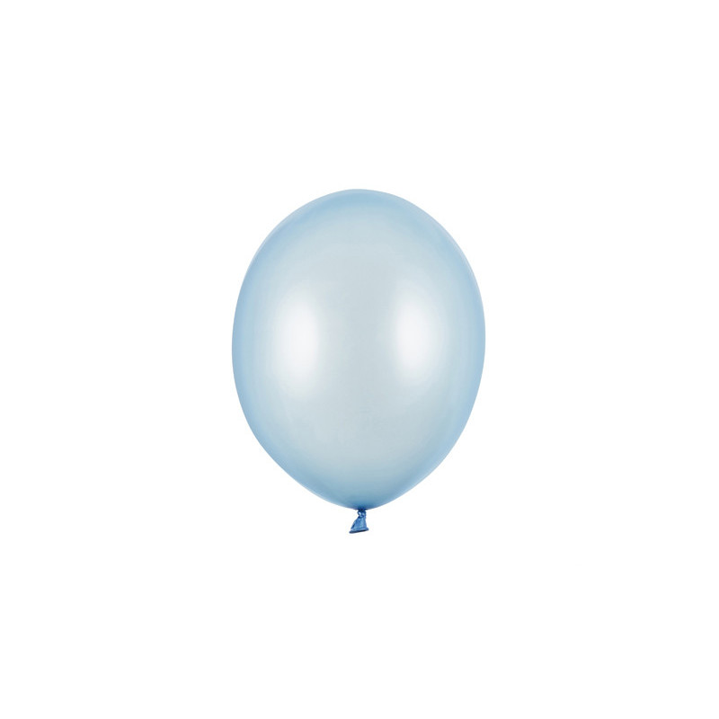 Balony Strong 12cm, Metallic Baby Blue (1 op. / 100 szt.)