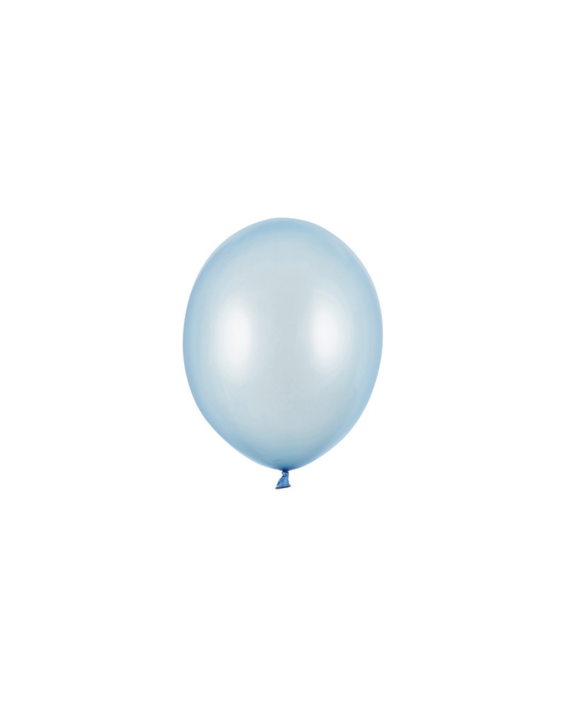 Balony Strong 12cm, Metallic Baby Blue (1 op. / 100 szt.)