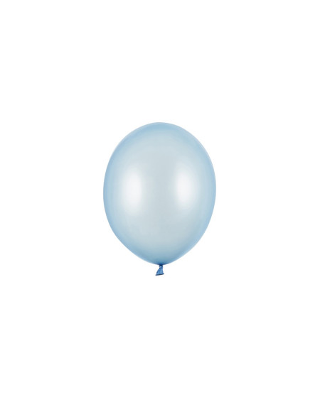 Balony Strong 12cm, Metallic Baby Blue (1 op. / 100 szt.)