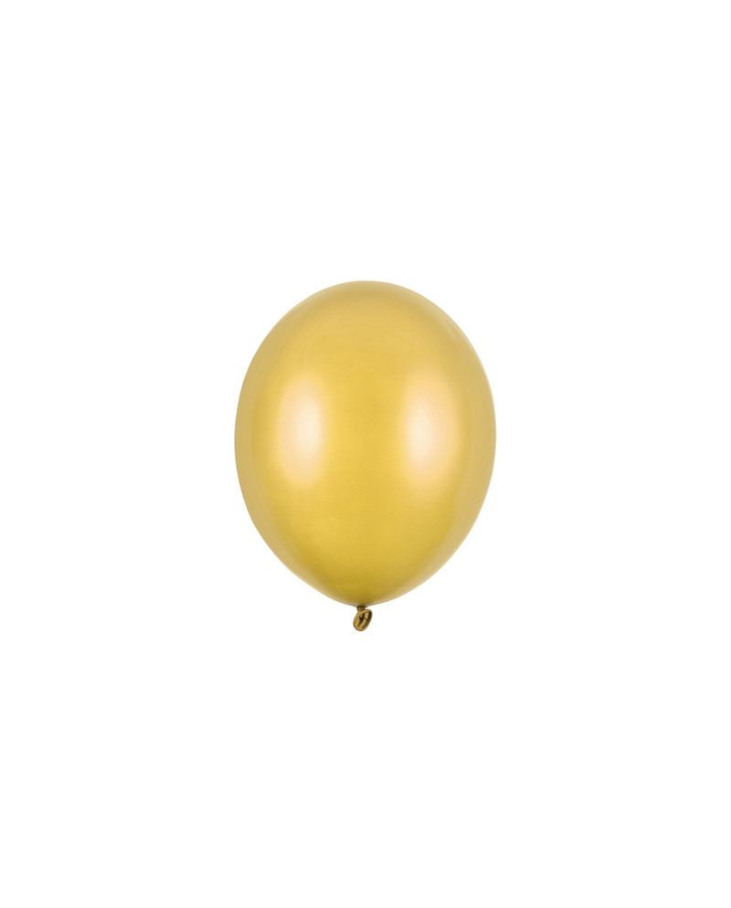 Balony Strong 12cm, Metallic Gold (1 op. / 100 szt.)