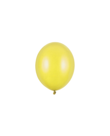 Balony Strong 12cm, Metallic Lemon Zest (1 op. / 100 szt.)