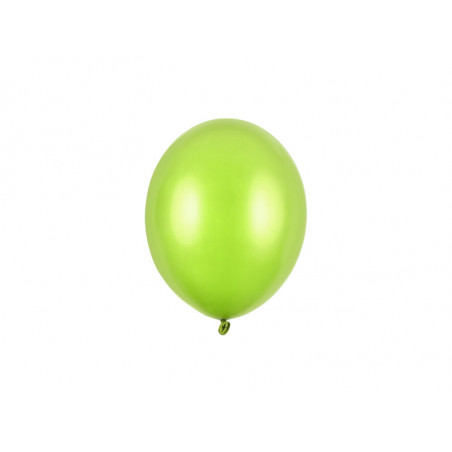 Balony Strong 12cm, Metallic Lime Green (1 op. / 100 szt.)
