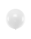 Balon okrągły 1m, Pastel White