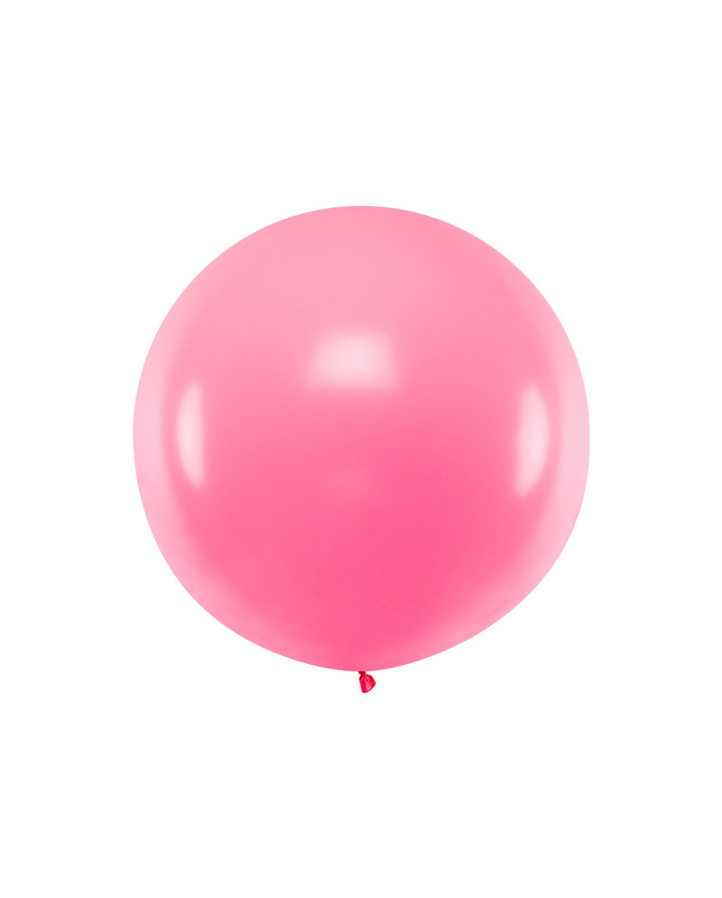 Balon okragły 1m, Pastel Pink