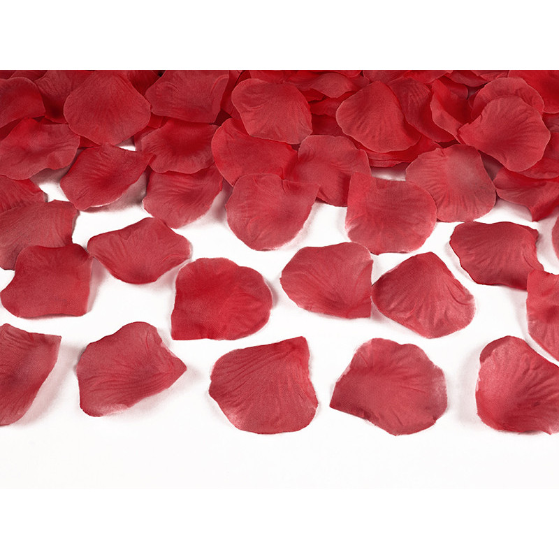 Płatki róż w woreczku, czerwony (1 op. / 500 szt.)