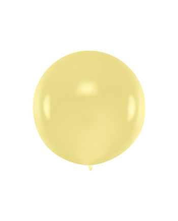 Balon okrągły 1m, Pastel Cream