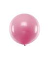 Balon okrągły 1m, Metallic Light Pink