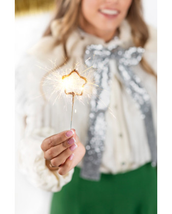 Zimne ognie Gwiazdki, złoty, 16.5cm (1 op. / 2 szt.)