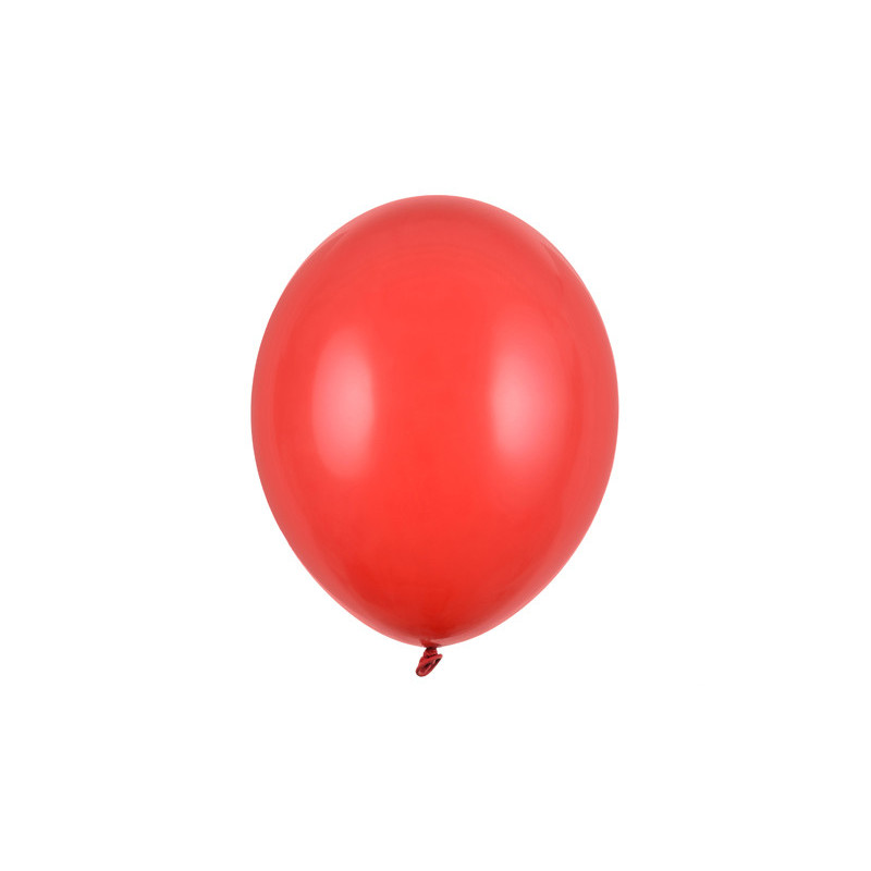 Balony Strong 27cm, Pastel Poppy Red (1 op. / 100 szt.)