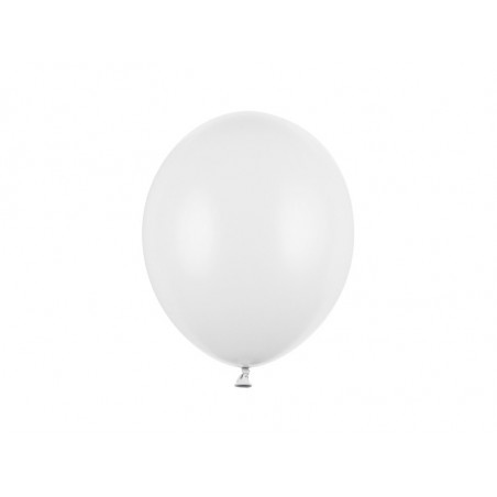 Balony Strong 27cm, Pastel Pure White (1 op. / 100 szt.)