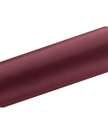 Satyna gładka, bordo, 0,16 x 9m (1 szt. / 9 mb.)