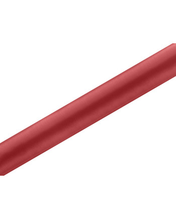 Satyna gładka, czerwony, 0,36 x 9m (1 szt. / 9 mb.)