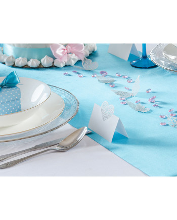 Satyna gładka, turkus, 0,36 x 9m (1 szt. / 9 mb.)