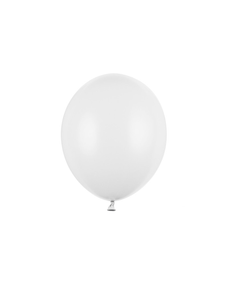 Balony Strong 30cm, Pastel Pure White (1 op. / 100 szt.)