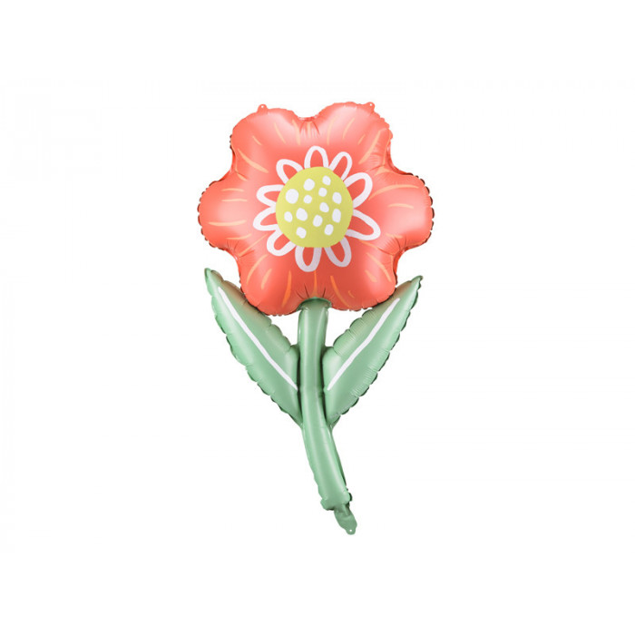 Balon foliowy Kwiatek, 53x96 cm, mix