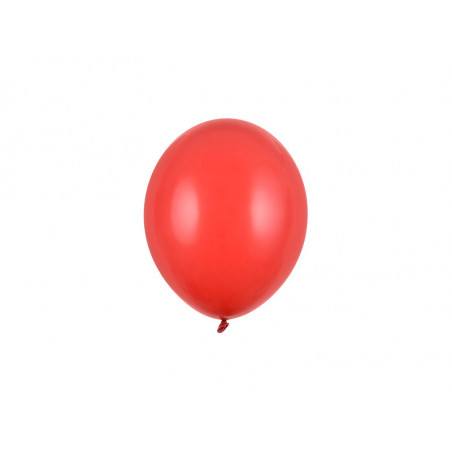 Balony Strong 12cm, Pastel Poppy Red (1 op. / 100 szt.)