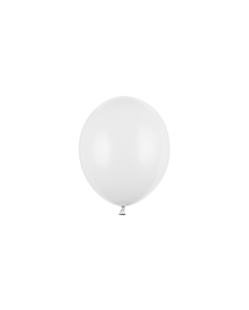 Balony Strong 12cm, Pastel Pure White (1 op. / 100 szt.)