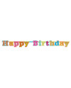 Baner Happy Birthday, 16 x 166cm