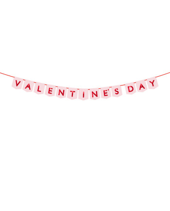 Baner Valentines Day, 150x13 cm, mix