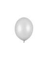 Balony Strong 23cm, Metallic Silver Snow (1 op. / 100 szt.)