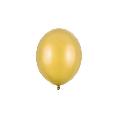 Balony Strong 23cm, Metallic Gold (1 op. / 100 szt.)