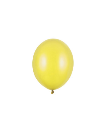 Balony Strong 23cm, Metallic Lemon Zest (1 op. / 100 szt.)