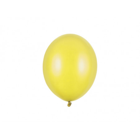 Balony Strong 23cm, Metallic Lemon Zest (1 op. / 100 szt.)
