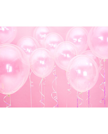 Balony Strong 27cm, Crystal Clear (1 op. / 100 szt.)