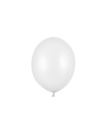 Balony Strong 27cm, Metallic Pure White (1 op. / 100 szt.)