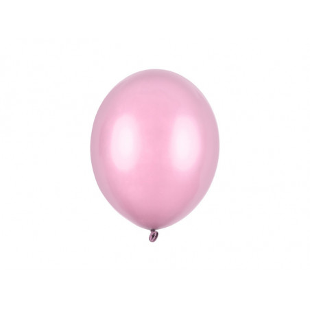 Balony Strong 27cm, Metallic Candy Pink (1 op. / 100 szt.)