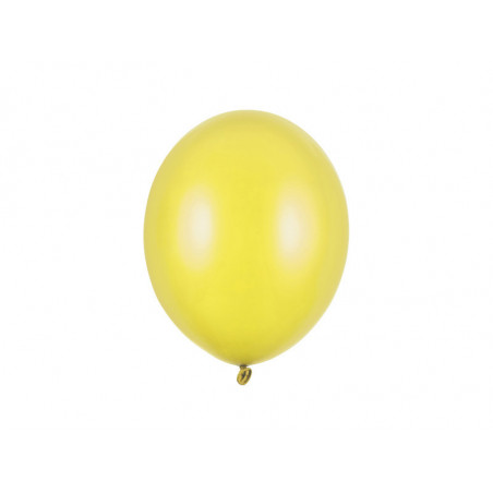 Balony Strong 27cm, Metallic Lemon Zest (1 op. / 100 szt.)
