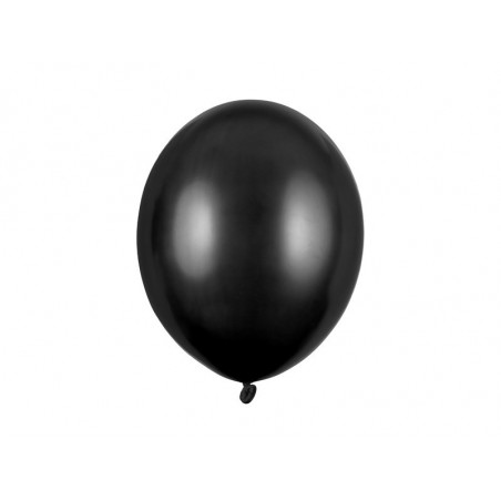 Balony Strong 30cm, Metallic Black (1 op. / 100 szt.)