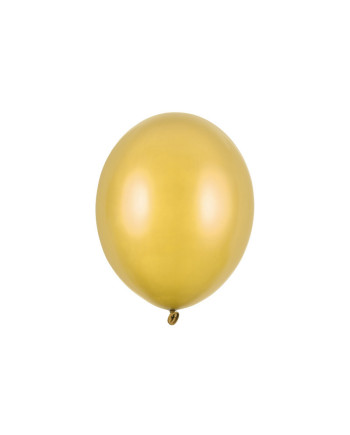 Balony Strong 30cm, Metallic Gold (1 op. / 100 szt.)