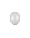 Balony Strong 12cm, Metallic Silver Snow (1 op. / 100 szt.)