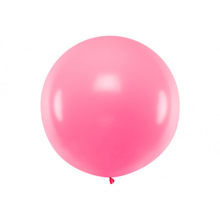 Balon okragły 1m, Pastel Pink