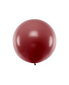 Balon okrągły 1m, Pastel Burgundy