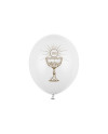 Balony 30cm, IHS, Pastel Pure White (1 op. / 6 szt.)