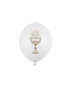 Balony 30cm, IHS, Pastel Pure White (1 op. / 6 szt.)